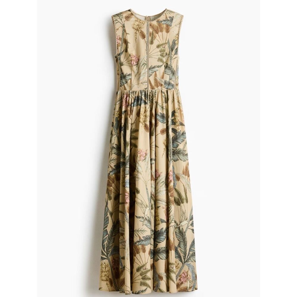 H&M Lace-Detail Cotton Dress - Picture 5 of 6